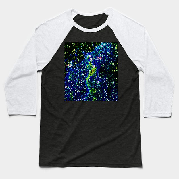 Black Panther Art - Glowing Edges 603 Baseball T-Shirt by The Black Panther